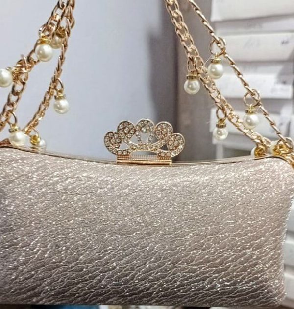 Elegant Evening Bag Women Fashion Chain Shoulder Crossbody Bags Rhinestones Dinner Handbag Glitter Bling Bag For Girl