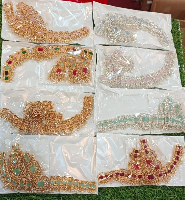 Elevate your Look By Wearing These Extra Ordinary Beautiful Party wear Choker Set - Image 2