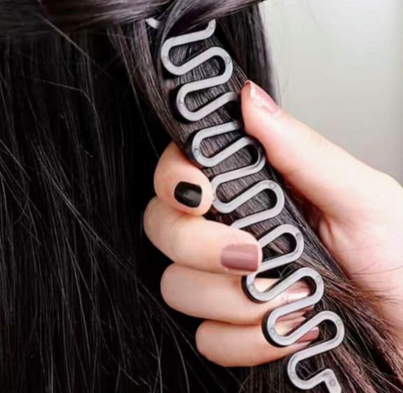 Back combing 6pcs/set Hairstyle Braiding Tools Pull-through Hair Dispenser Disk Braid Styling Hairpins Hair Clips Hairstyle - Image 4